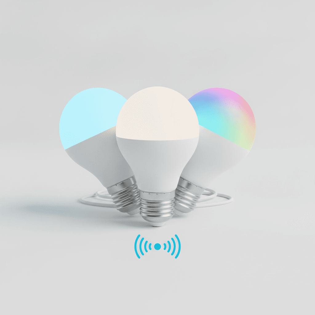 Ampoules Connectées RGB — Pack de 3, Alexa/Google